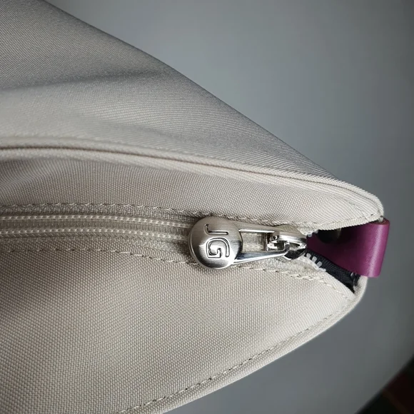 Jack Gomme Nylon Leather Strap Tote Bag New without Tag + FREE GIFT - Picture 11 of 11